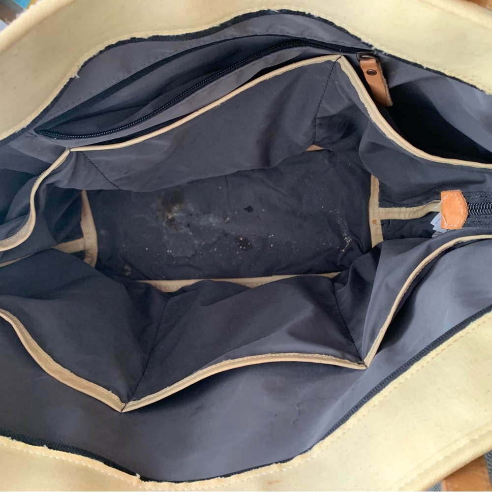🍀 3/$30 Petunia Pickle Bottom Diaper Tote two toned - Picture 7 of 11